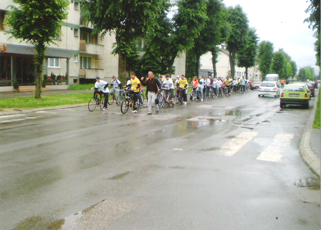 Старјешина Славољуб Петричевић даје знак за полазак