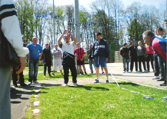 Јадранко Станковић - припрема за скок у даљ