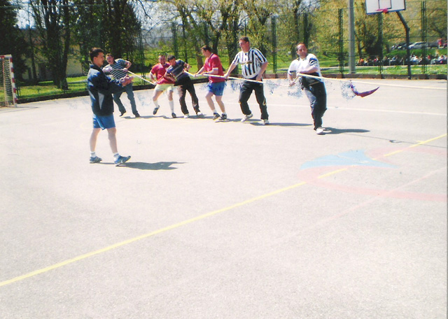 Надвлачење конопцом - соколи Очауш