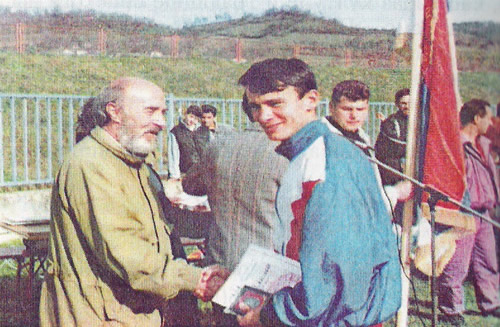 Честитке српском соколу Данијелу Стокићу за освојено 1. мјесто у утрци на 3000м од старјешине Мојсија Секуловића