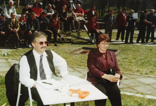 За записничким столом - старјешина Славољуб Петричевић и замјеница Невенка Мишић