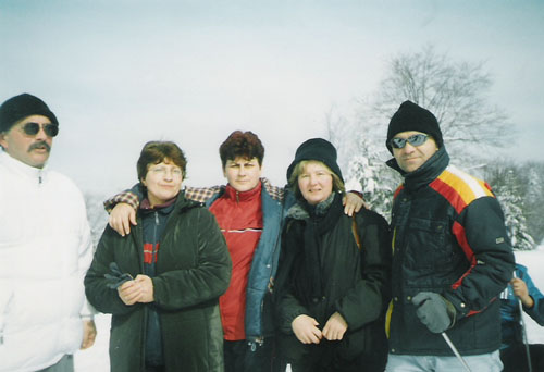 У паузи скијања